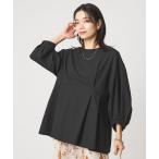 ブラウス シャツ ウエスト タック ブラウス UVカット 通気性 レディース