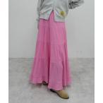 スカート パレットティアードスカート