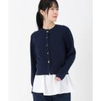 カーディガン エマコットン_フルーツアソートニットカーディガン レディース