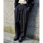 スラックス TRモダン ワイド スラックス メンズ