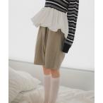 パンツ センタシームハーフパンツ レディース