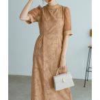「Dorry Doll」 半袖ワンピース SMALL ピンクベージュ レディース