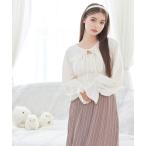 「DearMyLoveRose」 長袖ブラウス - オフホワイト レディース