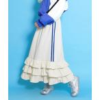 「PUNYUS」 スカート 3 オフホワイト レディース