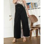 [MAISON SPECIAL] брюки-карго 38 черный женский 