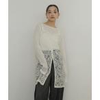 ワンピース ジャガードレースキャミワンピース