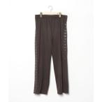 [NANO universe] джерси брюки L Brown мужской 