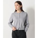 カーディガン 2ボタンカーディガン/リバティプリント レディース