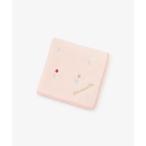 ショッピングハンカチ ハンカチ フラワー刺繍ミニタオル レディース