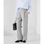 パンツ 「支持率NO.1/イージーケア/ストレッチ」スッキリ見えワイドパンツ レディース