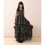 ワンピース tuck volume cami onepiece / タックボリュームキャミワンピース