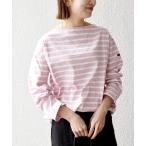 tシャツ Le minor:「洗濯機可能」ボーダー ロング スリーブ TEE レディース