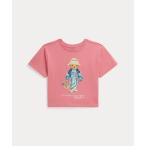 tシャツ Polo ベア コットン ジャージー ボクシー Tシャツ キッズ 子供服 女の子