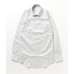 [green label relaxing] бизнес рубашка 38cm серый мужской 