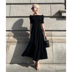 「JENNE」 半袖ワンピース SMALL ブラック レディース