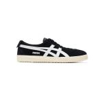 「Onitsuka Tiger」 ローカットスニーカー 24.5 ブラック×ホワイト レディース