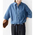 「SHIPS」 半袖シャツ ONE SIZE ブルー レディース