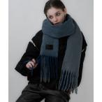 [HARE] muffler FREE голубой женский 