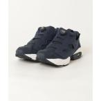 「Reebok」 ローカットスニーカー 24cm ネイビー レディース