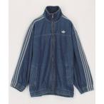 ブルゾン アウター adidas/アディダス DENIM OVER SIZE TRACKTOP/アディカラー デニム オーバーサイズ トラックトップ
