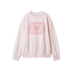 ショッピングフリル パジャマ ルームウェア 「WhiteDay」ピローモチーフ裏毛プルオーバー レディース