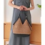 かごバッグ カゴバッグ ベルトハンドルペーパートートバッグ