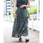「SLOBE IENA」 フレアスカート 38 グリーン レディース