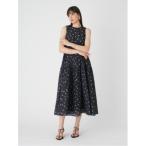 「Mila Owen」 ノースリーブワンピース 0 ブラック レディース