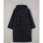 「Firsthand」 「nickgear」ダッフルコート フリ- ブラック メンズ