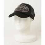 「VANSON」 メッシュキャップ - ブラック メンズ