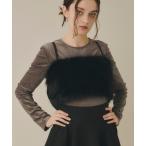 [VIOLETTA] топ FREE черный женский 