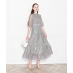 「Leja」 半袖ワンピース SMALL グレー レディース