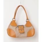 ショッピングPRADA 「PRADA」 三角ロゴ トートバッグ - ベージュ レディース
