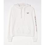 ショッピングAbercrombie 「Hollister」 プルオーバーパーカー X-SMALL ホワイト レディース