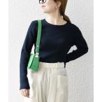 「SHIPS any」 長袖ニット ONE SIZE ネイビー レディース