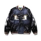 スカジャン HOUSTON ヴィンテージ加工 スカジャン(ALASKA) メンズ レディース