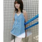 ショッピングエピ ブラウス シャツ 花柄キャミソール レディース