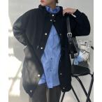  Parker большой Silhouette двойной карман длинный длина Parker [UNISEX ITEM] женский мужской 