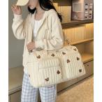  сумка "Boston bag" [26 год весна лето новый продукт ][ большая вместимость ][2WAY] много карман общий рисунок вышивка стеганое полотно сумка "Boston bag" .. san тюльпан женский 