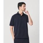  рубашка-поло [WEB ограничение WARDROBE SMART] прохладный высокий мера mo черный ti Skipper рубашка-поло [ антибактериальный дезодорация * контакт охлаждающий ] мужской 