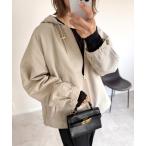 マウンテンパーカー ウインドブレーカー 「雑誌InRed4月号掲載」撥水花粉リリース2WAYマウンテンパーカー「親子コーデ」 レディース