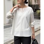 ブラウス シャツ 「LIVETART」リングジップ前後ブラウス レディース