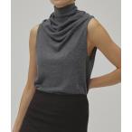 ショッピングタンクトップ レディース タンクトップ ノースリーブ Highneck Drape Tanktop レディース