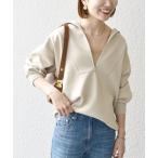 「SHIPS any」 長袖ニット ONE SIZE ベージュ レディース