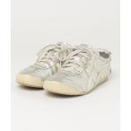 「Onitsuka Tiger」 ローカットスニーカー 24.5cm シルバー レディース