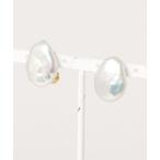 「Demi-Luxe BEAMS」 イヤリング（両耳用） ONE SIZE ホワイト レディース