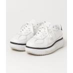 「Onitsuka Tiger」 ローカットスニーカー 23 ホワイト×ホワイト レディース