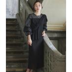 「RUIRUE BOUTIQUE」 キャミソールワンピース LL ブラック レディース
