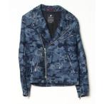 「LOVELESS」 ライダースジャケット 1 ブルー メンズ