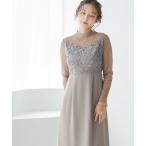 「niana」 長袖ワンピース M モカ レディース